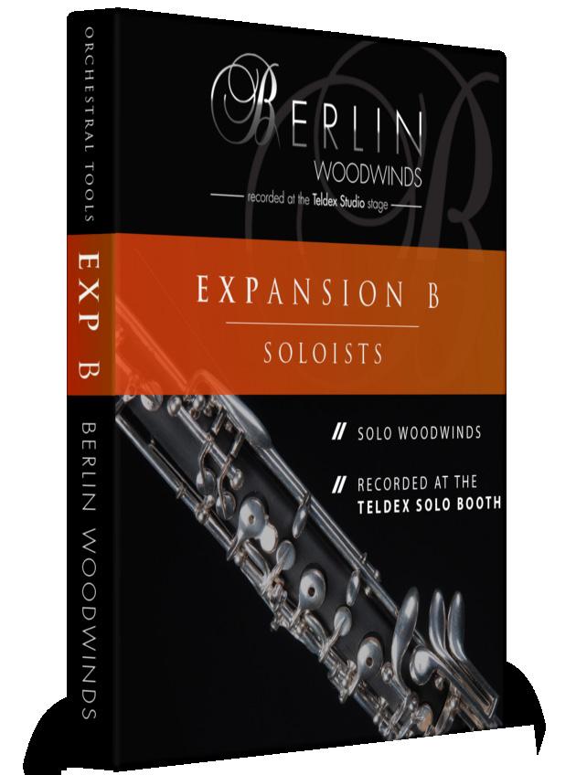 BERLIN WOODWINDS EXP B: SOLOISTS I Berlin Woodwinds Expansion B is the official continuation of the Berlin Woodwinds main library (although you can own the Expansion without having the main Berlin