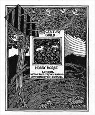Selwyn Image, title page from The Century Guild Hobby Horse, 1884, trademark for the Kelmscott Press, 1892.