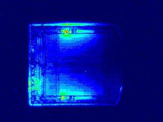 With this method, a thermal lockin unit can provide high quality images even for low voltage