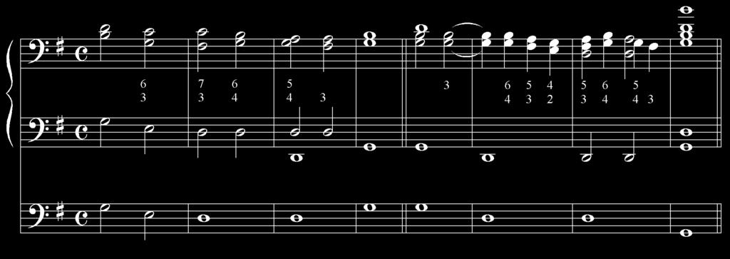 seventh into the final chord.