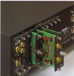 OPTION BOARDS Accuphase offers a wide range of digital and analog input and output boards which can be installed in the option board slots on the unit.