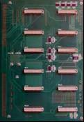 8 ADCs 14 bits, 80 MHz 4 DACs, 14 bits, 125 MHz DSP Board Virtex2 XC2V4000