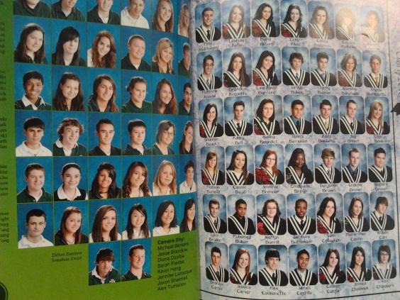 3. MTS Yearbook, 2010- I know this idea is carried throughout many yearbooks, but it is a classic.