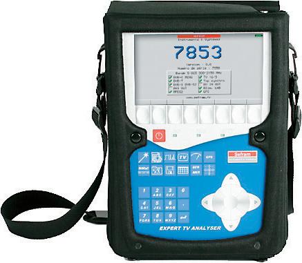 for extensive field use Easy-to-use with direct access to functions Record of measurements, frequency maps and programs Supplied with: 8 NiMH batteries, mains adaptor and BNC/F adaptor USB interface