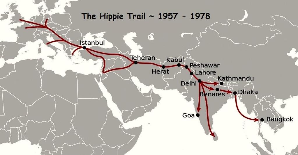 Goa - Hippie Invasion The Hippie Trail Began in England and Other