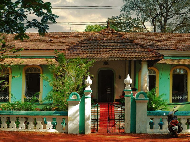 Goa - Architecture Salvador Da Costa Mansion Goa (19th Century) Indian style, has a