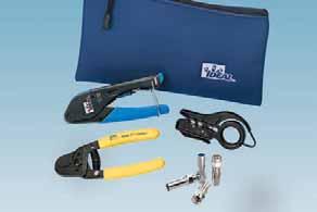 35-473 Probe Pic and Spudger 35-485 Punchmaster II Punch Down Tool w/110 Blade 35-908 Twist-a-Nut 7-in-1 Screwdriver 45-165 UTP Stripper
