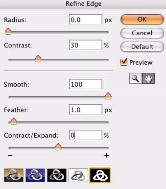 Use the mouse to POSITION and RESIZE the selection tool perfectly. 7.
