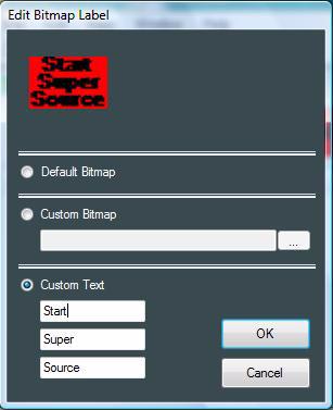 14.0 SEQUENCEEDITOR 14.4 Sequence Bitmap Each sequence allows a custom bitmap, which can be accessed by Double-clicking the sequence icon in the upper right of the sequence.