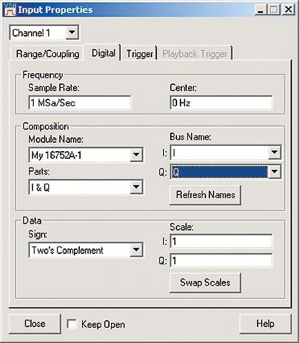 How to Set Up and Use the Combined Hardware/Software (continued) 6. Setup the digital measurement parameters First, preset the VSA analyzer by clicking File > Preset > Preset Setup.