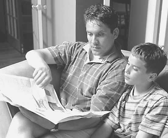 Read together, succeed together There are many ways to make reading a part of everyday life. The newspaper is an easy place to start.
