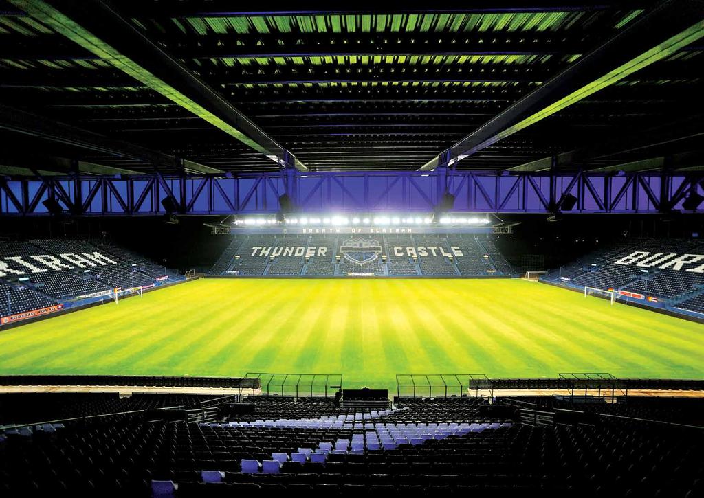 i-mobile stadium Buriram, Thailand For its new, world-class football stadium, Buriram United of the Thai Premier League engaged Philips to design and specify lighting solutions that would meet strict