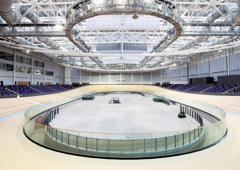 Emirates Arena Glasgow, Scotland The Emirates Arena, the new home for sports in Scotland and host of Commonwealth Games, approached Philips to provide an efficient, flexible lighting system that