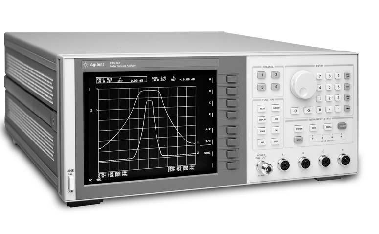 Agilent 8757D Scalar Network Analyzer Data Sheet Accurate measurement of transmission and reflection characteristics is a key requirement in your selection of a scalar network analyzer.