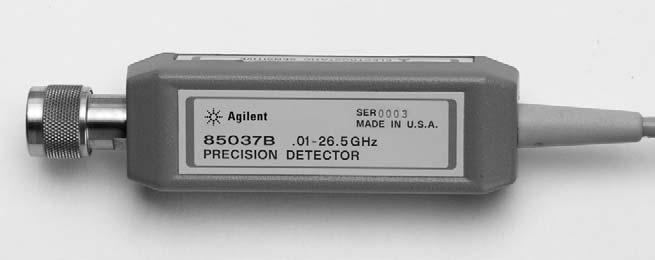 System accessories Detectors Agilent 85037 series precision detectors (AC/DC) The 85037 series precision detectors are designed specifically for operation with the Agilent 8757D scalar network