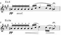 Britten probably made this change to ensure that the section started calmly enough. With this change in place he is also able to shorten the final crotchet a to a quaver.