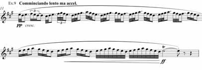 THE DOUBLE REED 83 A fortissimo at the recapitulation in bar 9 seems to have been rejected in favour of a forte, probably to allow for a greater climax at the end of the work.