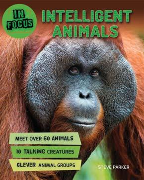 KINGFISHER FEBRUARY 2018 JUVENILE NONFICTION / ANIMALS STEVE PARKER In Focus: Intelligent Animals Come face to face with intelligent animals!