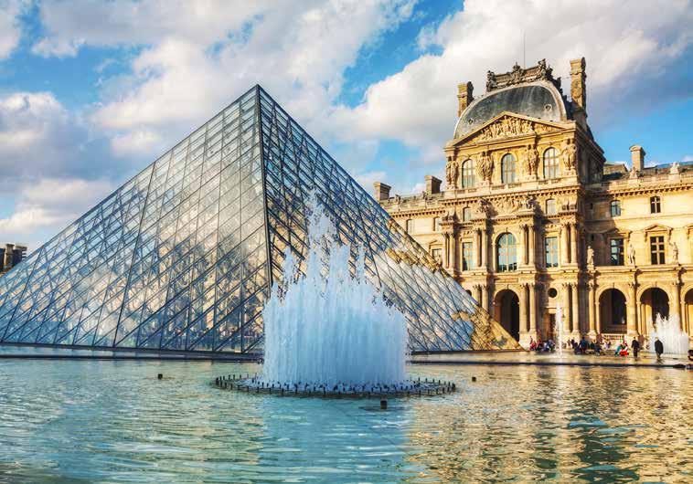 and the Louvre Pyramid are structures which are immediately identifiable by most movie viewers and it is this combination of beauty and popularity that encourages filmmakers to continue using them as