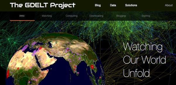 Global Database of Events, Language