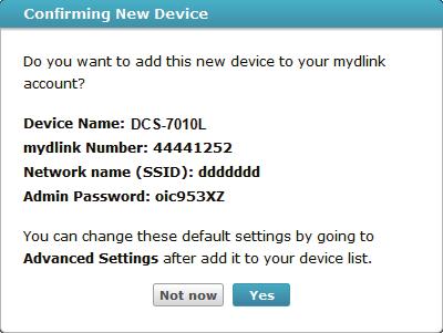 Section 2: Installation Check Your mydlink Account From any computer, open a web browser, go to http://www.