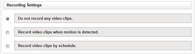 Section 3: mydlink Settings The Settings tab contains several options for you to control how your DCS 7010L operates.