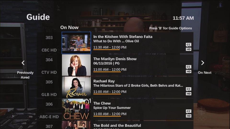 CUSTOMIZING YOUR GUIDE EXPERIENCE To open and close the maxtv Guide, press GUIDE on your remote.