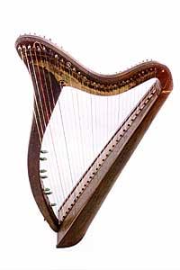 scale. Like the lute, it was considered a member of the instruments bas, or, soft instruments.