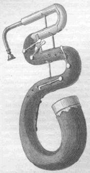 36 Fig. 11 Serpent Percussion Tabor: Not to be confused with the larger field drum, the tabor is played with one stick and used for dance and folk music.