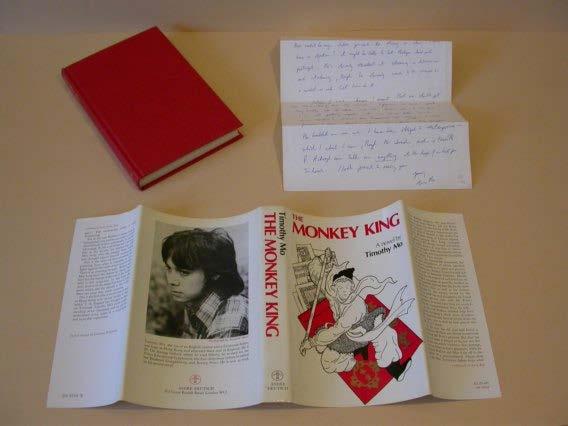 51. Mo, Timothy. The Monkey King & Autograph Letter Signed London: Andre Deutsch, 1978. First Edition, First Printing. A fine copy in a fine dustwrapper. The author s first book.