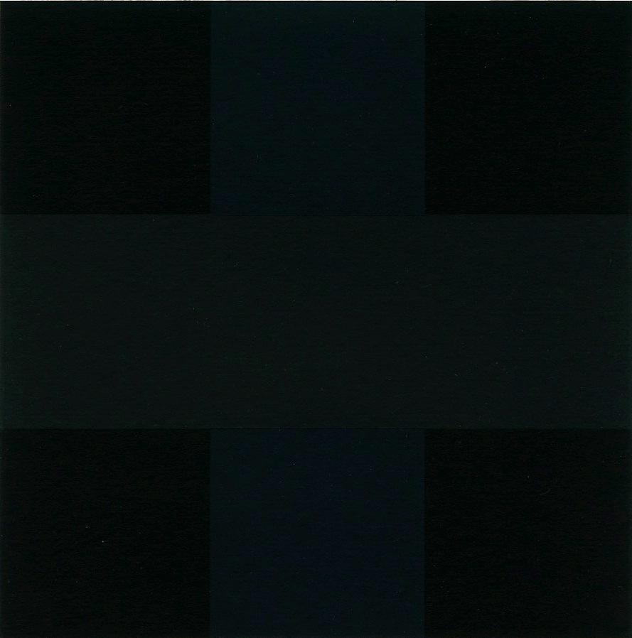 4.2 Beskrywende lees van die kunswerke van Reinhardt, Klein en Portway 4.2.1 Ultimate painting nr 39 (1963) Figuur 7. Reinhardt, A.