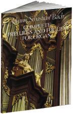 95 TOCCATAS, FANTASIAS, PASSACAGLIA AND OTHER WORKS FOR ORGAN, Johann Sebastian Bach.