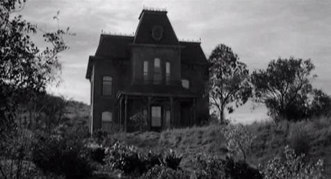 When exteriors of the Bates house are shown, it is generally set to the backdrop of a storm.
