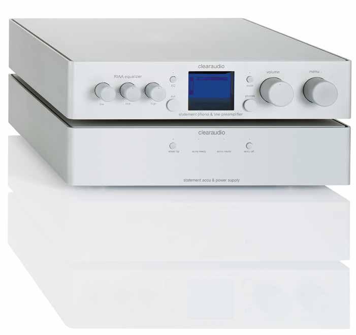 statement phono - top class for top demands The statement phono is at home at the absolute top where the air is thin, but the sound quality reaches its maximum density.