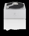 Turntables Tonearms Electronics Model: absolute phono (active headshell) absolute phono inside Power Supply: Switching power supply Input: 50-60Hz / 100-265V AC Switching power supply Input: 50-60Hz