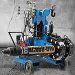 HYDRO-JAW BREAKOUT SYSTEMS (1200 and 2400) The Hydro-Jaw breakout machines use a heavy-duty chain-link jaw design to quickly breakout or make-up bits, DTH hammer joints, and other API tool