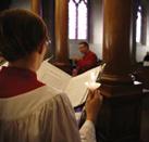 SUNDAY AFTERNOON EVENSONG Duke Evensong Singers Aug 27, 2017 May 6, 2018, 4:00pm Christopher Jacobson, FRCO, Director Distinct from the noisy world around us and derived from the traditions of the