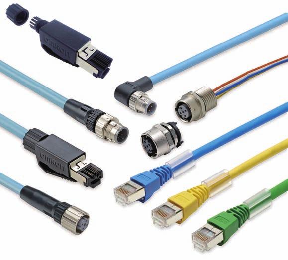 ADR ADR ADR XS5/XS6 Cables and Connectors for EtherCAT and Other Industrial Ethernet Networks CAT6a Ethernet patch cables For in-cabinet use LSZH with standard RJ5 plugs CAT5e Ethernet patch cables