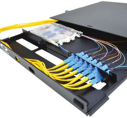 Terminating Fiber in an Equipment Rack We would highly recommend putting either a 900um or 3mm kit on the cable.