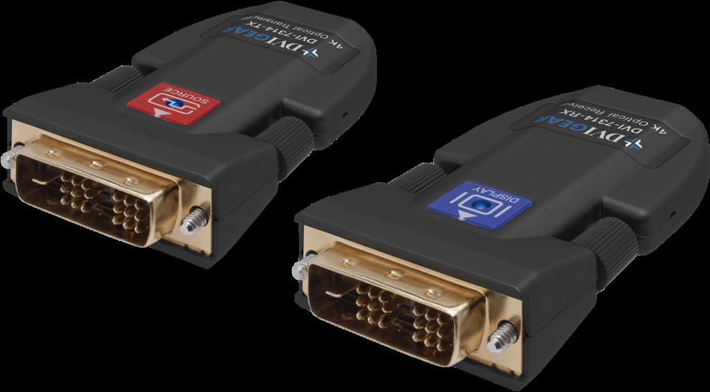 DVI-7314 4K SM Fiber Optic Extender, 1x LC Performance that Goes the Extra Mile The DVI-7314 is a high performance 4K Optical Extender that transmits high resolution DVI / HDMI signals over extreme