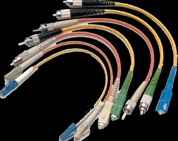with any fiber connector on both ends, simple solution for adapting connectors Can be used to adapt a flat fiber