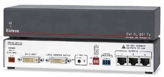 Extenders 201 A D Twisted Pair Extender with Audio - Decora Wallplate The Extron 201 A D is a Decora -style transmitter and receiver set that enables or HDMI signals to be carried over distances