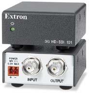 Extenders HDMI 201 HDMI Twisted Pair Extender The Extron HDMI 201 is a transmitter and receiver set that enables HDMI signals to be carried over distances significantly beyond the capability of