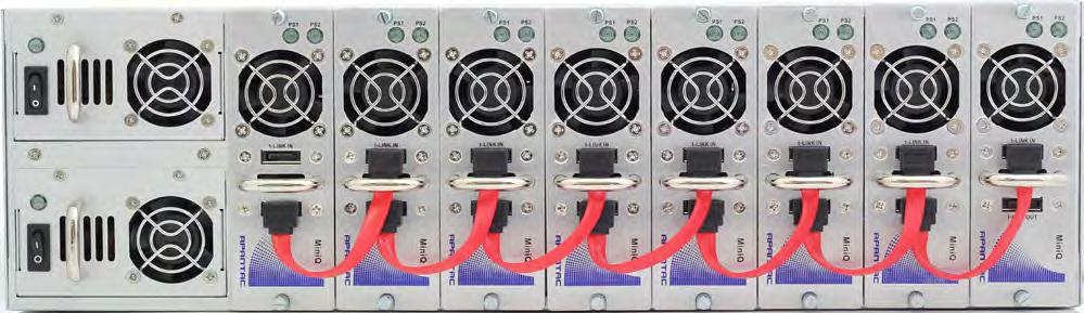 MINIQ TAHOMA MiniQ MODULAR MULTIVIEWER MiniQ MODULAR MULTIVIEWER Key Features Single frame processing delay Low power consumption (15W per MiniQ) Hot swappable boards and power supplies Compact in