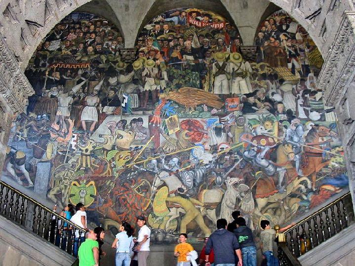 Diego Rivera Mural of Mexico s
