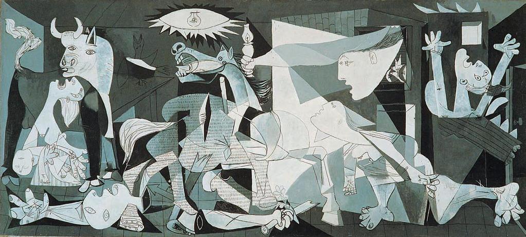On April 28, 1937, the Germans bombed the town of Guernica, the old Basque capital in northern Spain.