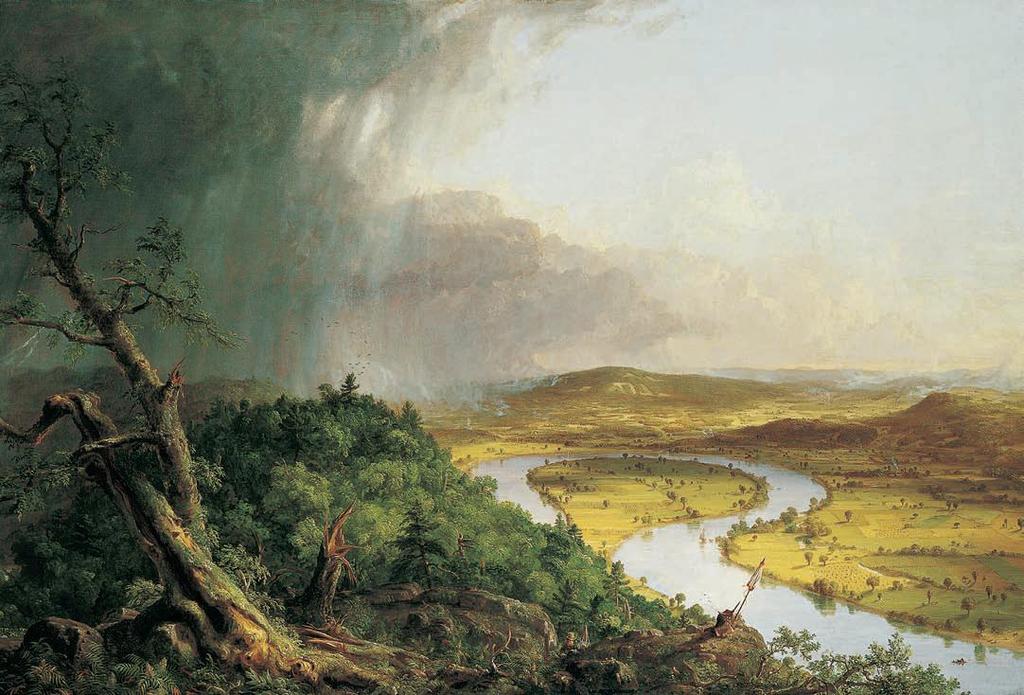During the 19th century, many American painters set themselves the American landscape as a subject. One of the first of these was Thomas Cole, who as a young man had emigrated to America from England.