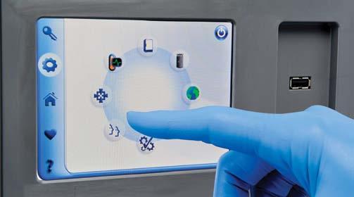 sample protection at your fingertips u Who is using this freezer? Our freezers have multiple security levels to fit your lab requirements.