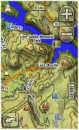 Topographic Maps USGS type topographic maps are the most common for outdoor users They show all terrain features just like a paper map as well as most roads