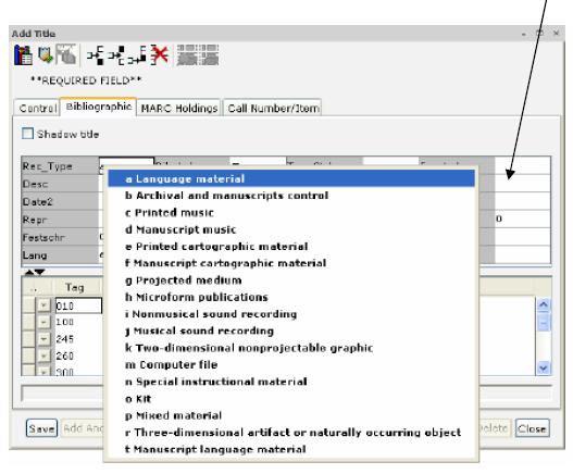 Record Editor Understanding the Record Editor The Record Editor, also known as the MARC Editor, simplifies the input of bibliographic